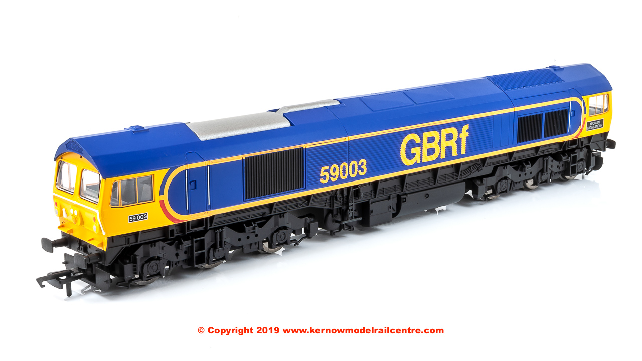 R3760 Hornby Railroad Class 59 Diesel Locomotive number 59 003 in GBRf livery